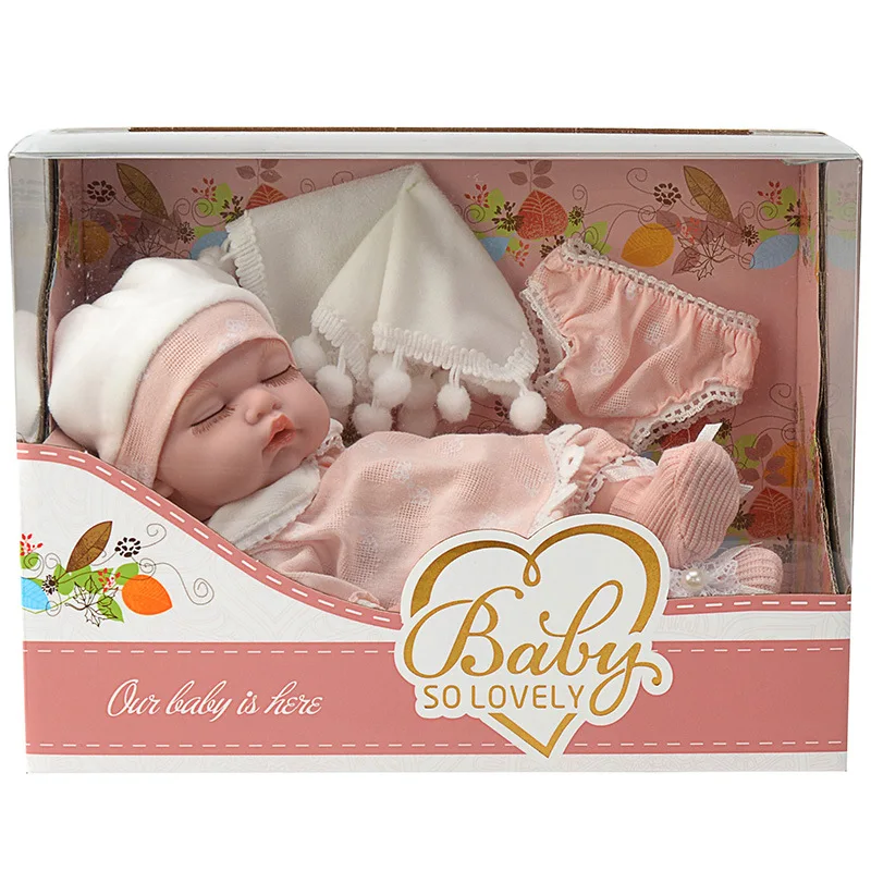 CNAS certification Infant Lovely Primary High Simulate 10-inch model sleeping doll baby Toy with soft cloth
CNAS certification Infant Lovely Primary High Simulate 10-inch model sleeping doll baby Toy with soft cloth