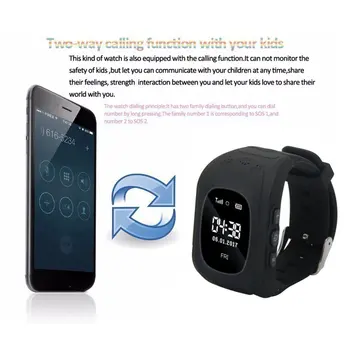 Q50 Children Smart Watch GPRS Tracker SOS Anti Lost Monitoring Positioning Phone Baby Kids Safe Watch Compatible IOS & Android
Q50 Children Smart Watch GPRS Tracker SOS Anti Lost Monitoring Positioning Phone Baby Kids Safe Watch Compatible IOS & Android