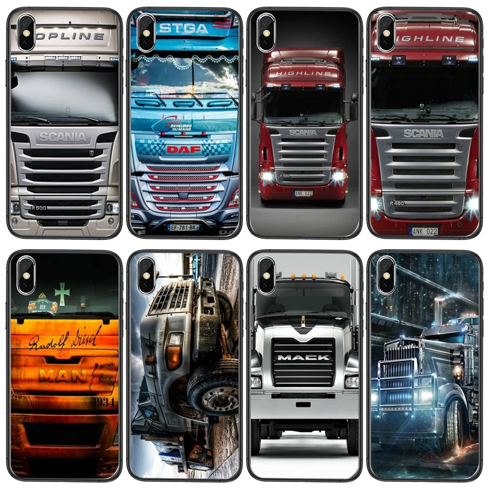 Фото Мягкие чехлы для телефонов супер крутой чехол тяжелых грузовиков | Бамперы (1005003177408104)