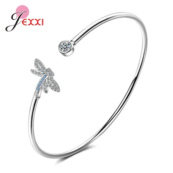 New Arrival Women Girls Romantic Butterfly Bracelets Bangles 925 Sterling Silver Wedding Party Fashion Cuff Bracelet Wholesale
New Arrival Women Girls Romantic Butterfly Bracelets Bangles 925 Sterling Silver Wedding Party Fashion Cuff Bracelet Wholesale