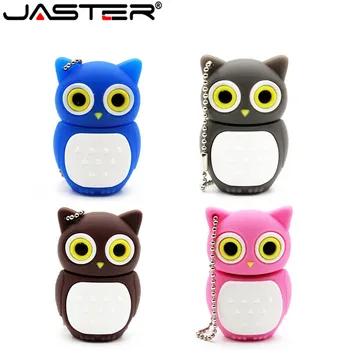 JASTER Cartoon owl model USB Flash Drive Memory Stick Pendrive 4GB 8gb 16gb 32gb 64GB U disk USB 2.0 Pendrives
JASTER Cartoon owl model USB Flash Drive Memory Stick Pendrive 4GB 8gb 16gb 32gb 64GB U disk USB 2.0 Pendrives