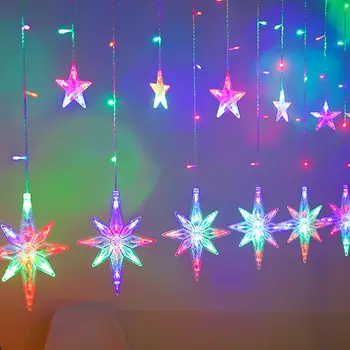 Polaris Romantic LED Lamp String 8 Modes Festival Super Bright Party Decoration PolarisLamp String Garden 2.5M
Polaris Romantic LED Lamp String 8 Modes Festival Super Bright Party Decoration PolarisLamp String Garden 2.5M