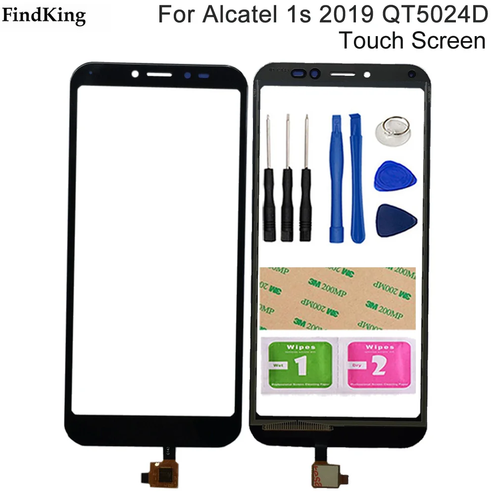 Сенсорный экран для Alcatel 1s 5 4 2019 OT5024 5024D 5024 дюйма | Мобильные телефоны и аксессуары