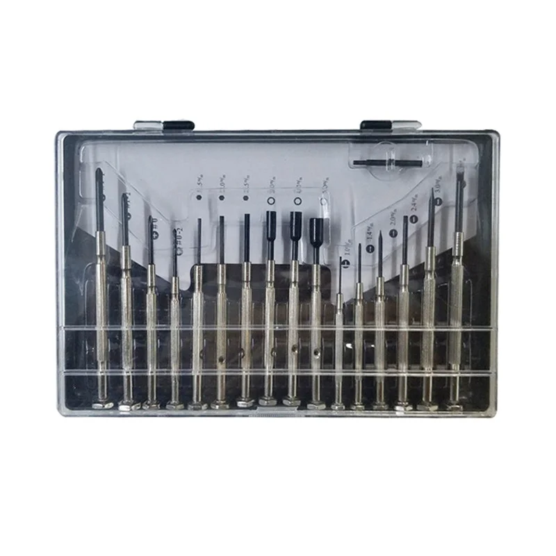 16 in 1 Watch Screwdriver Tools Repair Kit Clock Multi Size Band Removal Mini Silver Link Pins Watchmakers Tool screwdriver set
16 in 1 Watch Screwdriver Tools Repair Kit Clock Multi Size Band Removal Mini Silver Link Pins Watchmakers Tool screwdriver set