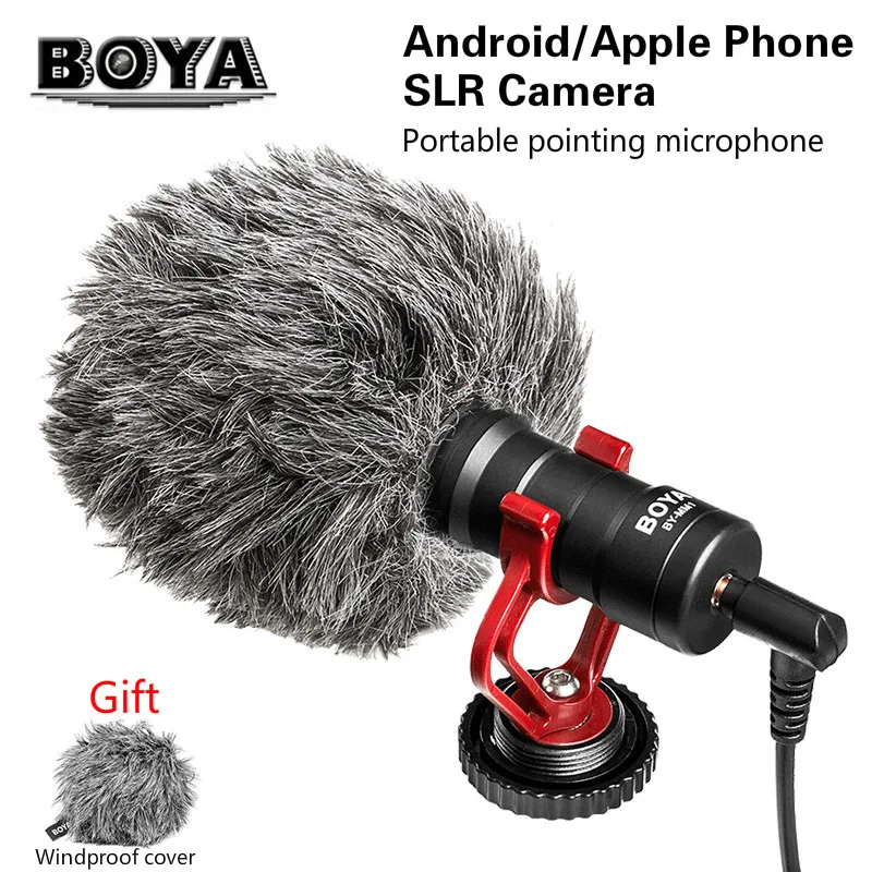 CVM-V30 PRO Pointing Condenser Microphone with Wind Muff for SLR Camera Camcorder. Vbestlife SLR Camera Condenser Microphone