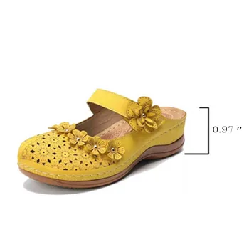 Women Flat Sandals Hollow Out Retro Flower Round Toe Ladies Shoes Plus Size Super Soft Female Buckle Slippers
Women Flat Sandals Hollow Out Retro Flower Round Toe Ladies Shoes Plus Size Super Soft Female Buckle Slippers