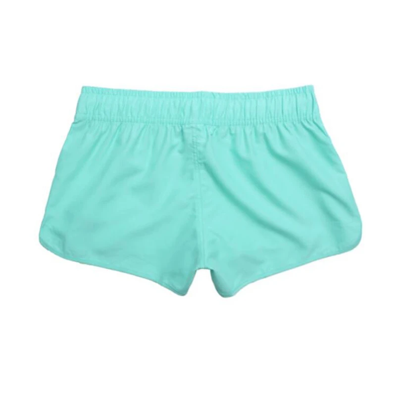 2019 летние женские шорты для плавания одноцветные быстросохнущие пляжная одежда