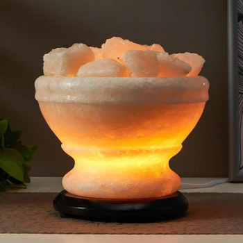 Salt Lamp with dimmer "Bowl of Fire" E14 15 W 4-6 kg white salt 18x18x20 cm 5217061
Salt Lamp with dimmer "Bowl of Fire" E14 15 W 4-6 kg white salt 18x18x20 cm 5217061