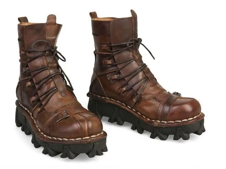 بوت پانک اسکلتی چرم طبیعی Skull punk Boots 41 H1533302d74534265a0ffe659b7c1cdf9s