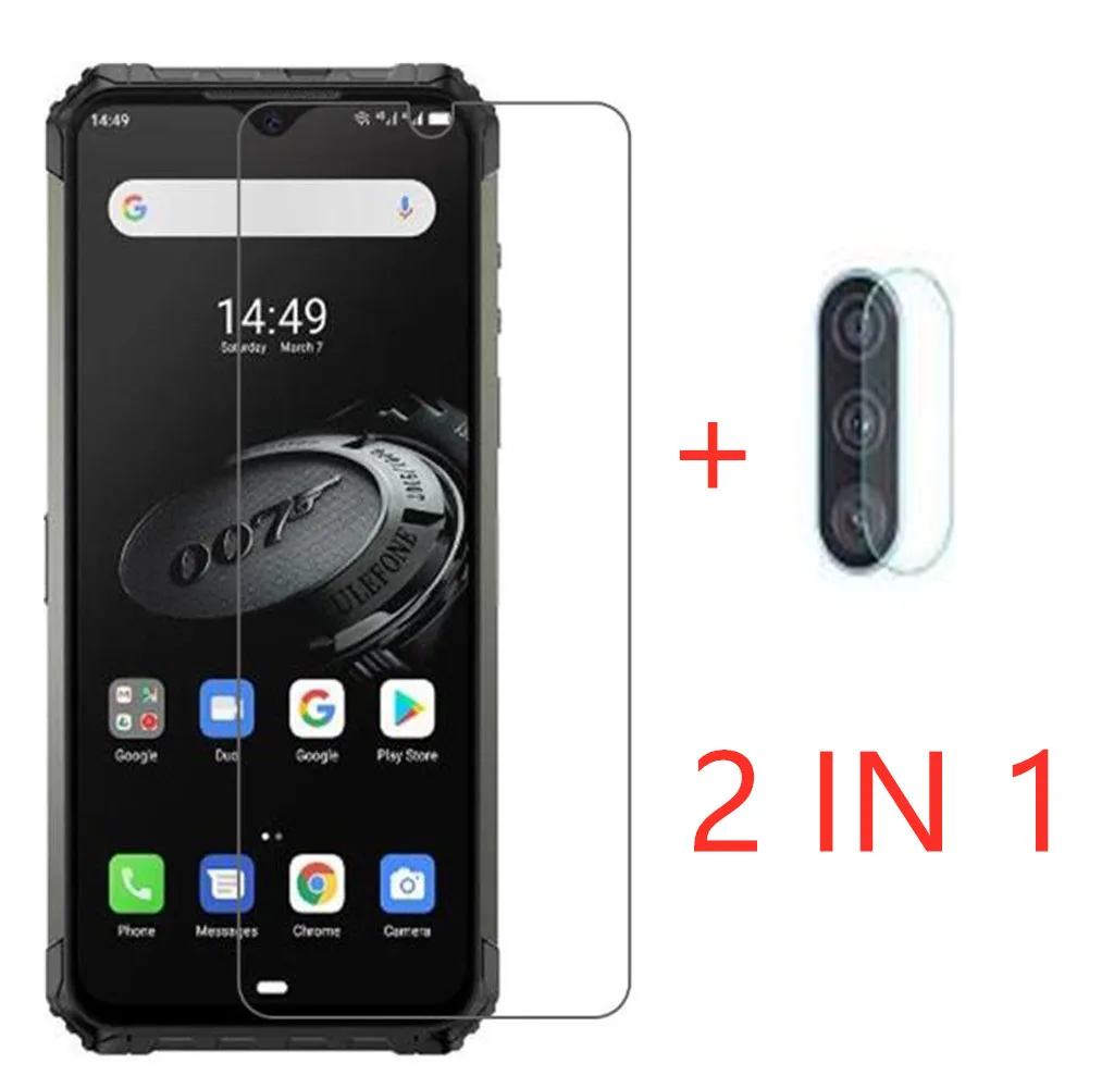 2 в 1 Защитное стекло для объектива камеры Ulefone Armor 7E | Мобильные телефоны и