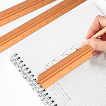30cm Triangular Scale Ruler Aluminum Alloy Engineers Architects Measuring Scale Ruler Measuring Tools
30cm Triangular Scale Ruler Aluminum Alloy Engineers Architects Measuring Scale Ruler Measuring Tools