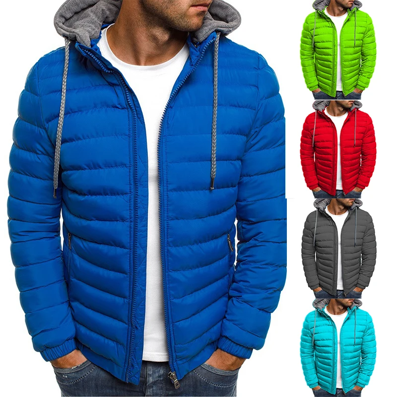 Brand Winter Warm Hoodies Coat 2019 Mens Lightweight Hooded Jackets Streetwear Striped Solid Zipper Pocket Parkas Men Clothes
Brand Winter Warm Hoodies Coat 2019 Mens Lightweight Hooded Jackets Streetwear Striped Solid Zipper Pocket Parkas Men Clothes