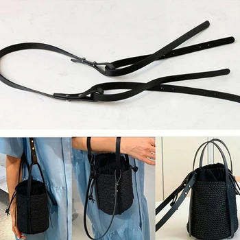 High Quality PU Leather Handbag Shoulder Handle Strap Brown Black Long Shoulder Strap For DIY Handmade Woven Bag Accessories
High Quality PU Leather Handbag Shoulder Handle Strap Brown Black Long Shoulder Strap For DIY Handmade Woven Bag Accessories