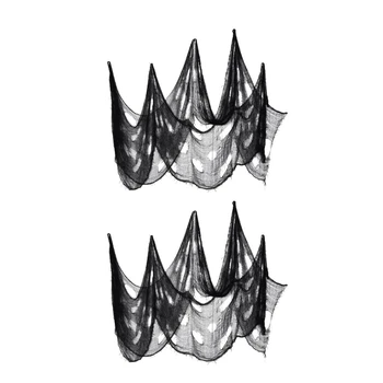 2Pcs Halloween Horror Decoration Gauze for Halloween Office, Party, Doors and Windows, Parking Lot, Lawn Scene Layout 
2Pcs Halloween Horror Decoration Gauze for Halloween Office, Party, Doors and Windows, Parking Lot, Lawn Scene Layout