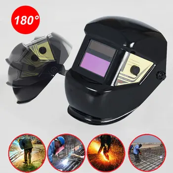 Welding Helmet Welder Mask Protect Solar Auto Darkening Black 60mAH Lithium Battery 1/15000S Head-Mounted Grinding
Welding Helmet Welder Mask Protect Solar Auto Darkening Black 60mAH Lithium Battery 1/15000S Head-Mounted Grinding