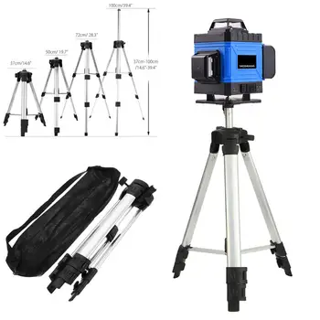 12/16 Lines 4D Laser Level Green Line Self-Leveling 360 Horizontal And Vertical Upper Cross Line With Tripod Holder
12/16 Lines 4D Laser Level Green Line Self-Leveling 360 Horizontal And Vertical Upper Cross Line With Tripod Holder