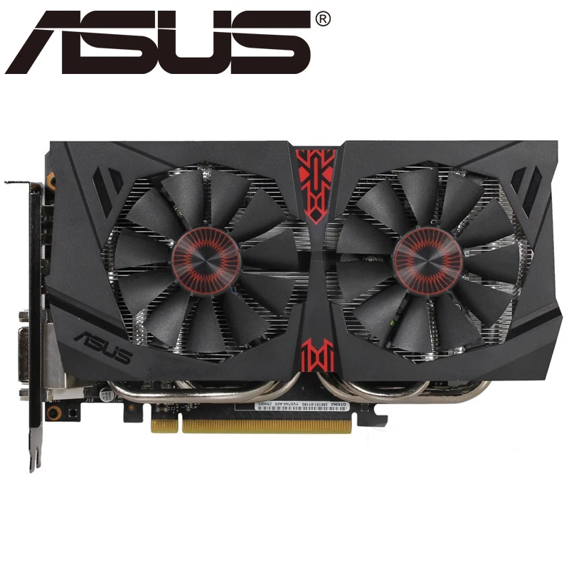 Видеокарта ASUS GTX 960 2 Гб 750 бит GDDR5 графические карты для nVIDIA VGA Geforce GTX960 HDMI 950 Ti 1060 1050