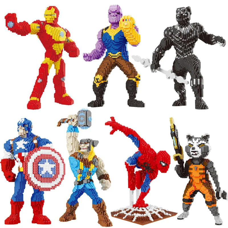 Still Product 21810-19 Avengers Hero Series Seven-Educational Assembled Small Particles of Diamond Building Blocks
Still Product 21810-19 Avengers Hero Series Seven-Educational Assembled Small Particles of Diamond Building Blocks