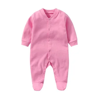 Newborn baby jumpsuit with long sleeves and feet 100% cotton 0-12m 
Newborn baby jumpsuit with long sleeves and feet 100% cotton 0-12m