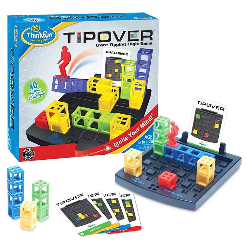 America ThinkFun Small Porters tipover Exercise Capacity for Reasoning And Logical Thinking Stereo Board Game
America ThinkFun Small Porters tipover Exercise Capacity for Reasoning And Logical Thinking Stereo Board Game