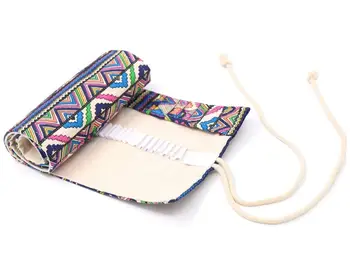 12/24/36/48/72 Slots Canvas Pencil Wrap Roll Up Case Holder, Large Capacity Coloring Pencil Roll Organizer for Artists&Students
12/24/36/48/72 Slots Canvas Pencil Wrap Roll Up Case Holder, Large Capacity Coloring Pencil Roll Organizer for Artists&Students