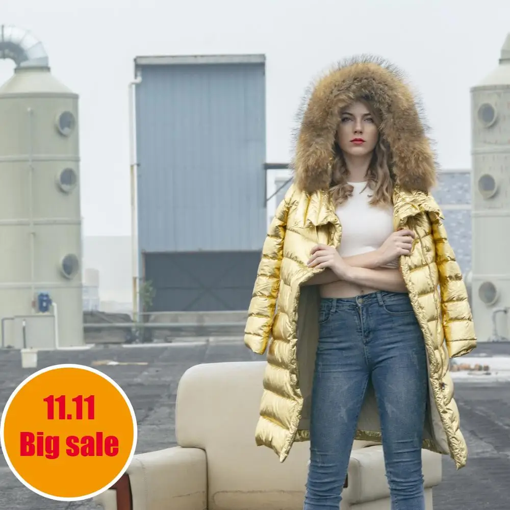 11.11 Big sell winter Large fur collar down jacket with real fur trim Affractive design winter streetwear outwear
11.11 Big sell winter Large fur collar down jacket with real fur trim Affractive design winter streetwear outwear