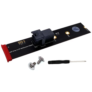 SFF-8643 Mini-SAS HD 36-Pin to M.2 Key M Adapter Card for U.2 NVMe PCIe-NVMe SSD Support 750 2.5-Inch 
SFF-8643 Mini-SAS HD 36-Pin to M.2 Key M Adapter Card for U.2 NVMe PCIe-NVMe SSD Support 750 2.5-Inch