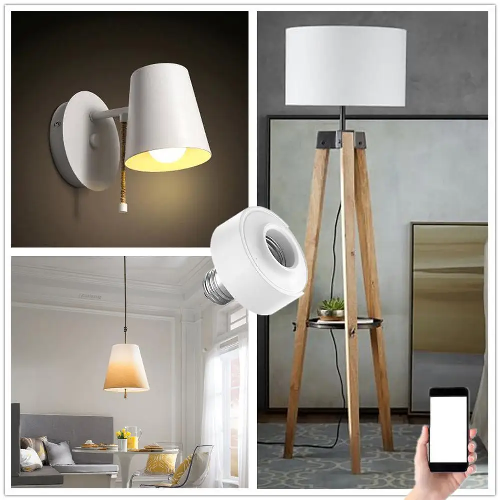 TWISTER.CK E27 European Regulation WiFi Lamp Holder Support for Amazon Echo Dot Alexa Google Home WiFi Lamp Holder
TWISTER.CK E27 European Regulation WiFi Lamp Holder Support for Amazon Echo Dot Alexa Google Home WiFi Lamp Holder