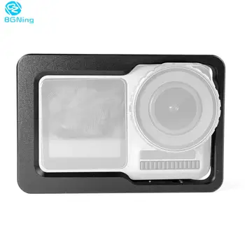 BGNing Camera Cage Frame Aluminum Alloy for OSMO ACTION Protective Housing Box w/ Hot Shoe 1/4" 3/8" Mounts for Vlog Accessories
BGNing Camera Cage Frame Aluminum Alloy for OSMO ACTION Protective Housing Box w/ Hot Shoe 1/4" 3/8" Mounts for Vlog Accessories