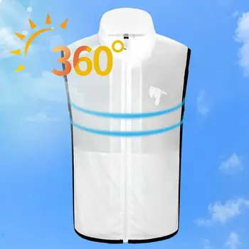 Summer Cooling Fan Vest Smart Air Conditioner Clothing Sun Protection Skin Clothing Jacket Outdoor Sports Vests
Summer Cooling Fan Vest Smart Air Conditioner Clothing Sun Protection Skin Clothing Jacket Outdoor Sports Vests