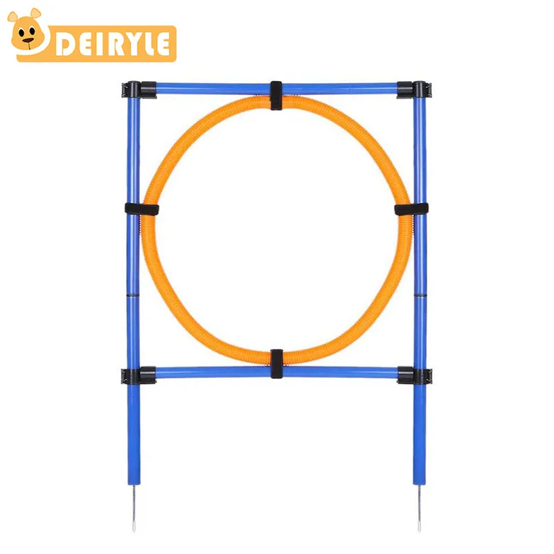 Pet Dogs Outdoor Games Agility Exercise Training Equipment Agility Starter Kit Jump Hoop Hurdle Bar Training Agility Jump Ring
Pet Dogs Outdoor Games Agility Exercise Training Equipment Agility Starter Kit Jump Hoop Hurdle Bar Training Agility Jump Ring