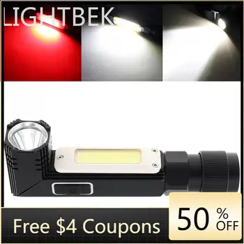 Overhaul Flashlight LED 5 Grades Fold Magnetic XPG + COB Beads 90 Degree Turning Angle USB Charging Headlamp Working For Outdoor
Overhaul Flashlight LED 5 Grades Fold Magnetic XPG + COB Beads 90 Degree Turning Angle USB Charging Headlamp Working For Outdoor