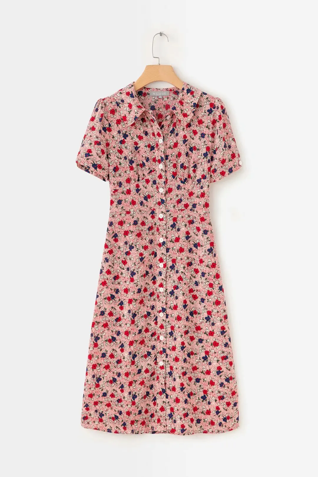 2019 Summer Europe And America Women's Dress New Style Short Sleeve Printed Fold-down Collar Dress 158
2019 Summer Europe And America Women's Dress New Style Short Sleeve Printed Fold-down Collar Dress 158