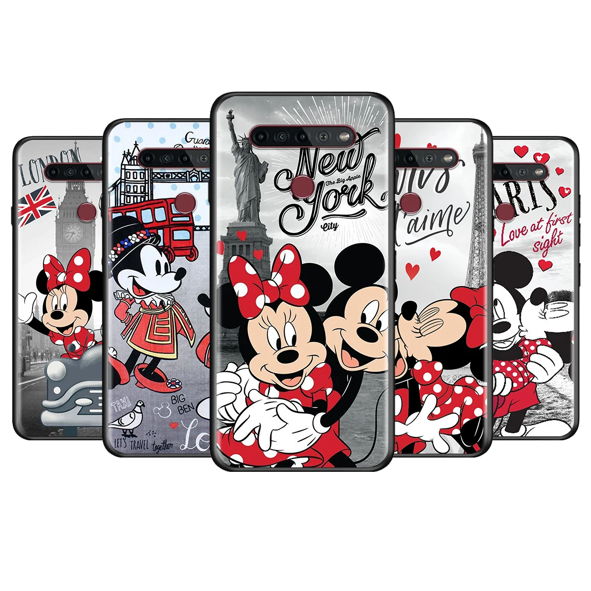 Микки МИНН Веселитесь с LG Q60 V60 V50 S V40 V30 G8S G8 X K92 K42 K22 K71 K61 K51S K41S K30 K20 2019 ThinQ TPU чехол для
