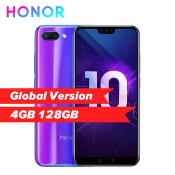 

Global Version Honor 10 COL-L29 4G LTE Cell Phone Kirin 970 Android 8.1 5.84" IPS 2280X1080 4GB RAM 128GB ROM NFC 24MP