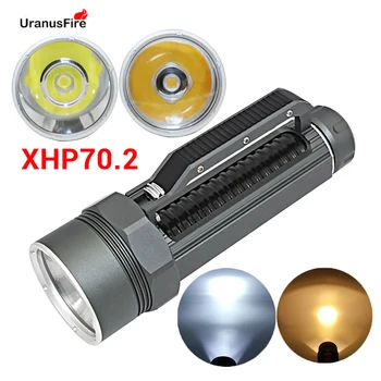 XHP70.2 Portable LED Diving Flashlight Underwater 100M Waterproof Tactical Torch 32650 26650 Spearfishing XHP70 Dive Lamp Light
XHP70.2 Portable LED Diving Flashlight Underwater 100M Waterproof Tactical Torch 32650 26650 Spearfishing XHP70 Dive Lamp Light
