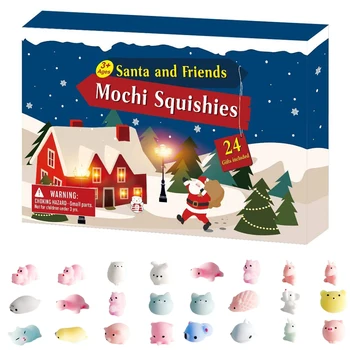 Christmas Advent Calendar 24PCS Different Cute Animal Toys for Squeezing Stress Christmas Countdown Toys Gift for Kids
Christmas Advent Calendar 24PCS Different Cute Animal Toys for Squeezing Stress Christmas Countdown Toys Gift for Kids