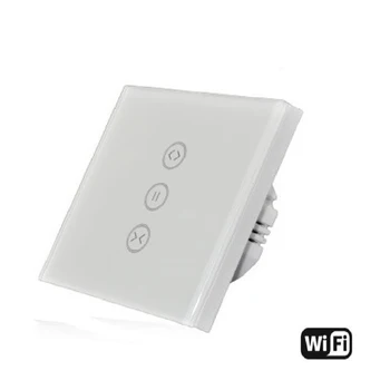 EU Home Smart WiFi Glass Panel Touch Sensor Curtain Wall Switch Shutter on-off Via Telephone
EU Home Smart WiFi Glass Panel Touch Sensor Curtain Wall Switch Shutter on-off Via Telephone