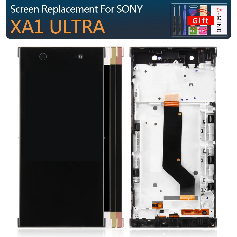 6.0'' Original Full HD 1080p LCD For Sony Xperia XA1 Ultra Display Touch Screen Digitizer For SONY Xperia C7 XA1 Ultra LCD
6.0'' Original Full HD 1080p LCD For Sony Xperia XA1 Ultra Display Touch Screen Digitizer For SONY Xperia C7 XA1 Ultra LCD