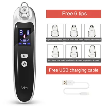 LED Multi-Mode Version Blackhead Pore Cleaner USB Charging Home Blackhead Remover Nose Facial Pore Cleaner Face Skin Care Tool
LED Multi-Mode Version Blackhead Pore Cleaner USB Charging Home Blackhead Remover Nose Facial Pore Cleaner Face Skin Care Tool