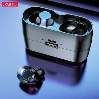 Wireless Headphones with 3000mAh Charging Case Touch Control TWS Bluetooth Earphones with Microphone Sport Waterproof Earphone
Wireless Headphones with 3000mAh Charging Case Touch Control TWS Bluetooth Earphones with Microphone Sport Waterproof Earphone