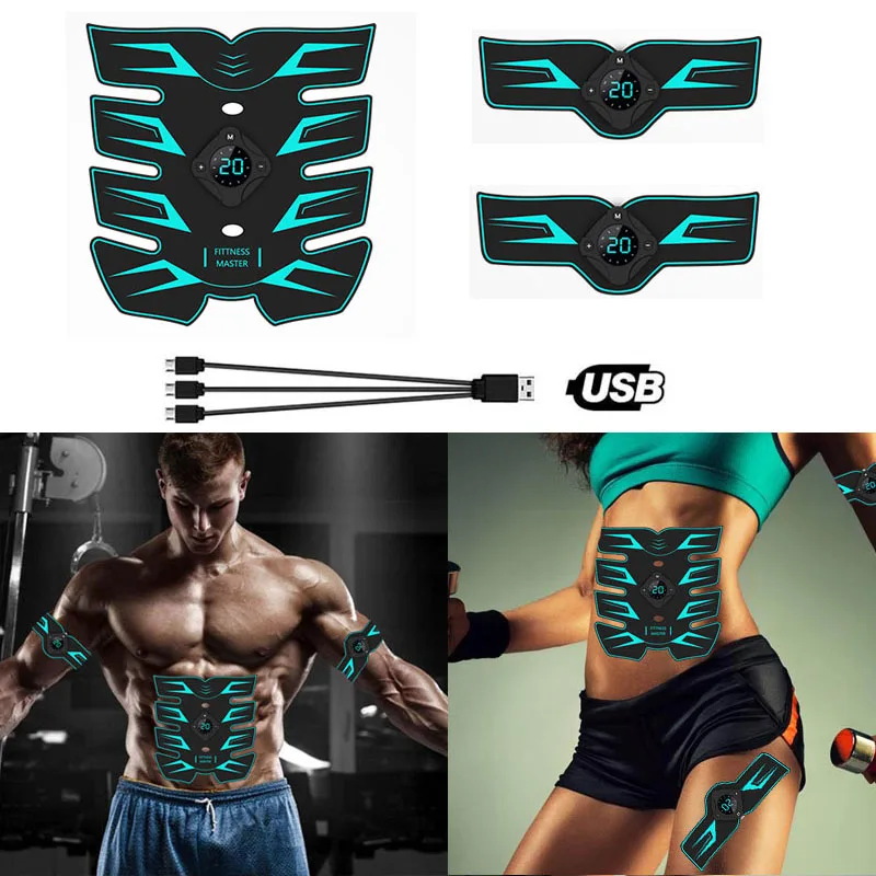 Abdominal Muscle Stimulator Toner Rechargeable Smart Abs Fitness Gear Electronic Electrostimulation Exercise Home Gym Equipment
Abdominal Muscle Stimulator Toner Rechargeable Smart Abs Fitness Gear Electronic Electrostimulation Exercise Home Gym Equipment