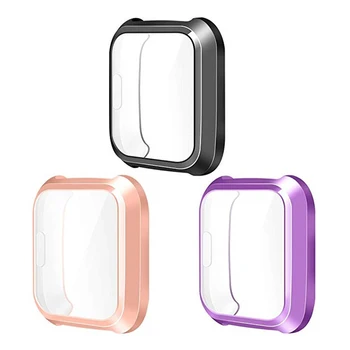 Protective Cover Watch Screen Protector TPU Silicone Protective Clear Case Cover Shell For Fitbit Versa Lite
Protective Cover Watch Screen Protector TPU Silicone Protective Clear Case Cover Shell For Fitbit Versa Lite