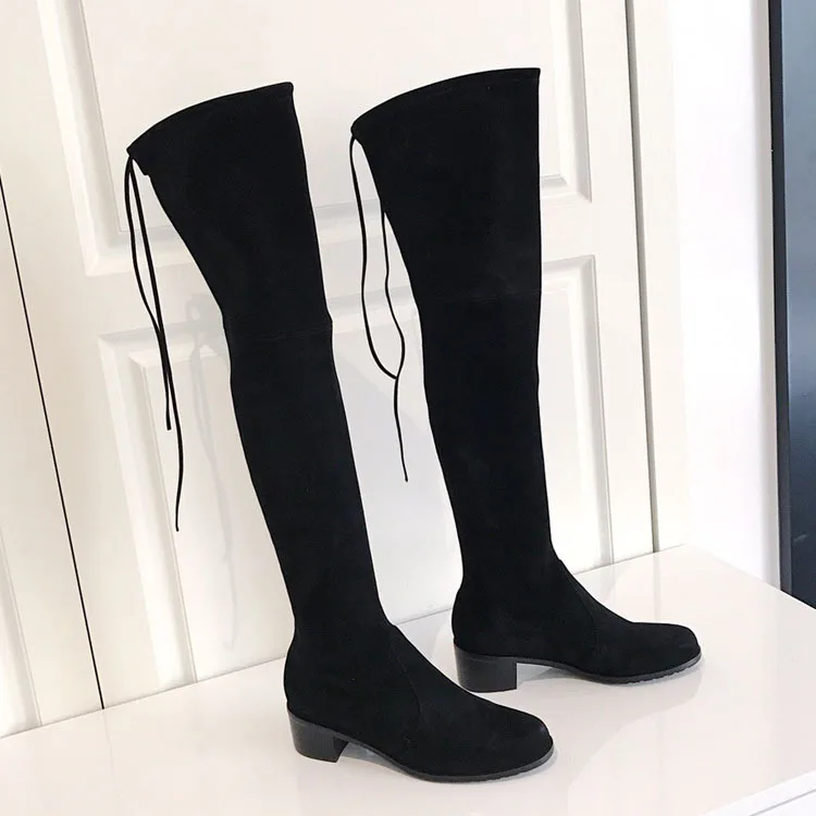Bandage Overknee Leisure Woman Boots Elastic Boots Woman High Woman Boots Women's Shoes
Bandage Overknee Leisure Woman Boots Elastic Boots Woman High Woman Boots Women's Shoes