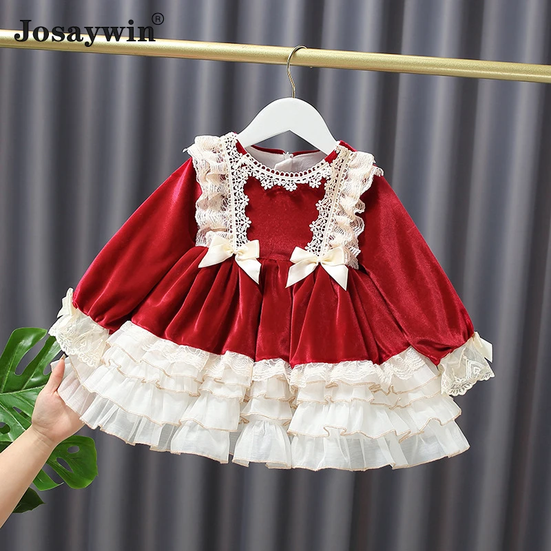Winter Children Girl Clothes Lolita Dress Baby Girl Birthday Party Dresses Princess Vestidos Evening Wedding Dresses for Girls
Winter Children Girl Clothes Lolita Dress Baby Girl Birthday Party Dresses Princess Vestidos Evening Wedding Dresses for Girls