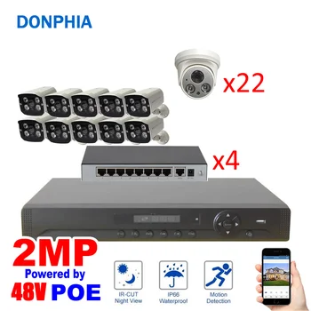 32 Camera System POE power 2MP with 32 PoE ch NVR + 10 exterior camera + 22 interior cameras +4 8Poe Switch 
32 Camera System POE power 2MP with 32 PoE ch NVR + 10 exterior camera + 22 interior cameras +4 8Poe Switch