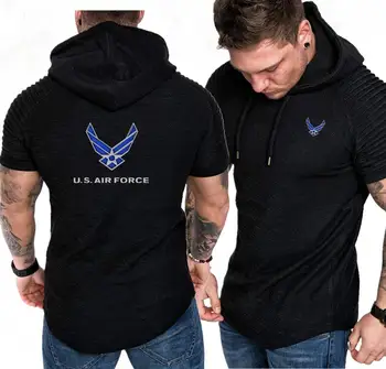 U.S. Air Force Print Hoodies Sweatshirts Hoody Short Sleeve Tracksuit Summer Men's Slim Fit Hooded Pullover 
U.S. Air Force Print Hoodies Sweatshirts Hoody Short Sleeve Tracksuit Summer Men's Slim Fit Hooded Pullover