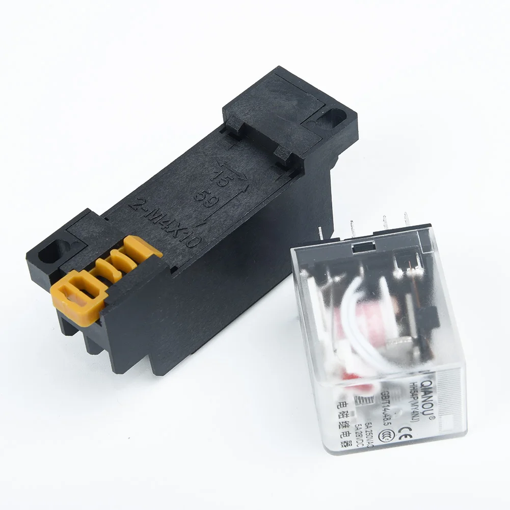 Kit Leistungsrelais 10A LY2NJ DPDT 8 Pins Mit Sockel 110//120V 220//230V Zubehör