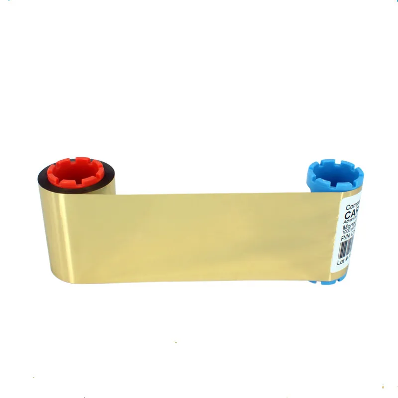 CS-200e gold printer Ribbon 1000 Images for hiti CS200 CS200e CS220 card printers without chip
CS-200e gold printer Ribbon 1000 Images for hiti CS200 CS200e CS220 card printers without chip