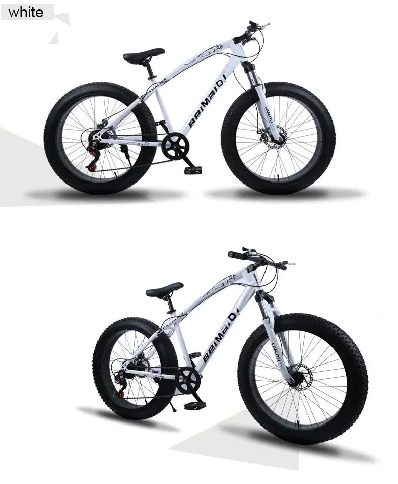 Flash Deal Mountain Bike Beach Snow Bike 4.0 Super Wide Tires 20/24/26 Inch Speed Off-road Bicycles Male And Female Students Adult 16 Flash Deal Mountain Bike Beach Snow Bike 4.0 Super Wide Tires 20/24/26 Inch Speed Off-road Bicycles Male And Female Students Adult 16